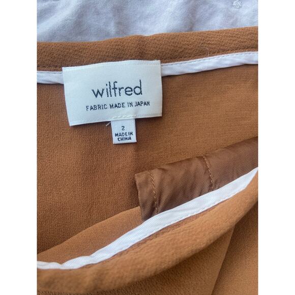 EUC Wilfred camel colored skirt sz: small - Picture 2 of 6